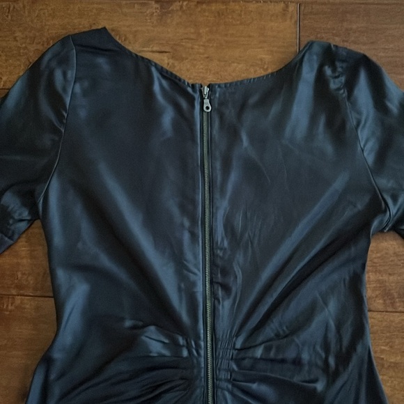 Vena Cava Black Twist Front Dress - Picture 7 of 9